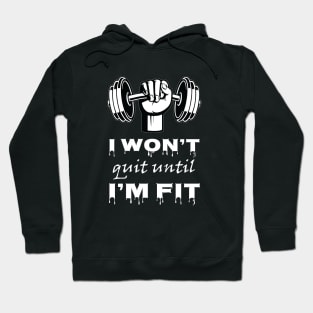 Fitness inspirational Quotes, Gym Motivational Quote, Bodybuilding Inspirational Quote , Positive Slogan Quote, Lifting Weights, workout motivational quotes, Icon, Typography, white font. Hoodie